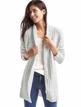 Gap Bouclé shawl cardigan, light gray, size XL, NWT - £39.15 GBP