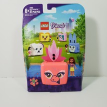 LEGO Friends Olivia&#39;s Flamingo Cube 41662 Building Kit New 2021 Olivia S... - £8.16 GBP