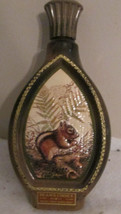 Jim Beam Decanter Bottle Chipmunk Artwork By James Lockhart - £10.08 GBP