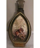 Jim Beam Decanter Bottle Chipmunk Artwork By James Lockhart - £10.02 GBP