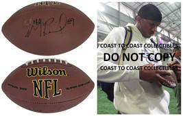 Michael Penix Jr Signed NFL Football Proof COA Autographed Washington Hu... - $168.29