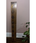 Vtg MCM Measure Mate Growth Chart Wood - School Years Growth Chart Pictu... - $25.00