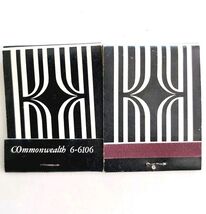 Ken&#39;s Pub Copley Square Vintage Matchbook Bar Mass Unstruck Lot Of 2 E19G - $368.75 MXN