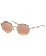 BVLGARI Sunglasses BV6119 20144Z Rose Gold/Grey Rose Gold Mirrored Lens ... - $208.55