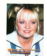 Spice Girls Hanson teen magazine pinup clipping Emma Burton Baby close up - £1.17 GBP