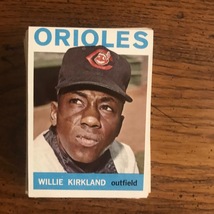 Willie Kirkland 1964 Topps Baseball Card  (0741) - £2.43 GBP