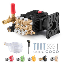 VEVOR Pressure Washer Pump, 1" Shaft Horizontal Triplex Plunger, 4300PSI... - $173.90
