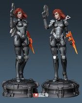 Female Shepard_Mass_Effect Fan Art/Statue Unpainted/Fully Painted(Made to order) - £190.16 GBP+