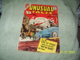 vintage early 1960's comic book charlton comics {unusual tales} - $11.88