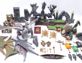 Mega Bloks Construx Dragons Metal Ages Dragon Soldiers Figure Parts Buil... - $22.88