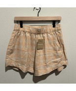Patagonia Women&#39;s Stretch Shorts Wispy Green &amp; Orange Garden Island Hemp... - $29.99