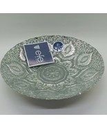 EFE Glass Turkish Handmade Decorative 100% Genuine Silver Bowl 8.50” w X... - £19.57 GBP