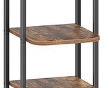 The Sr04301B Is An Adjustable, Free-Standing, Eight-Tier Rustic Brown Sh... - $48.94