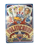 Politicards Playing Swap Cards Political Players Caricatures Card Deck 2004 - £6.03 GBP