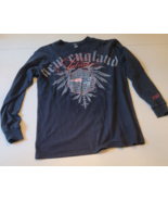 Pro Line NFL New England Patriots Womens M Long Sleeve Graphic Tee - £8.60 GBP