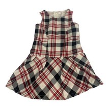 Plaid Sleeveless Girls Dress By The Childrens Place Size 5 - $19.65