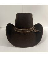 Vintage American Hat Company Cowboy Hat XXX Quality 3X Size 6 7/8 Fuzzy - $159.75 CAD