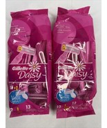 (2) Gillette Daisy Classic Disposable Women Razor 12 Count &amp; 1 Free Simp... - $32.66 CAD