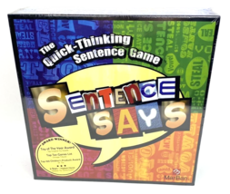 Sentence Says The Quick Thinking Sentance Creation Game - $387.20 MXN