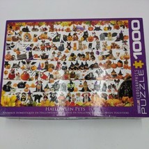 EuroGraphics 5416 Halloween Pets Puzzle 1000 Piece - £15.56 GBP