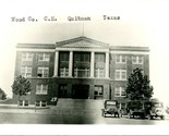 RPPC Wood County Court House Quitman TX Texas Unused  UNP Postcard - $34.60