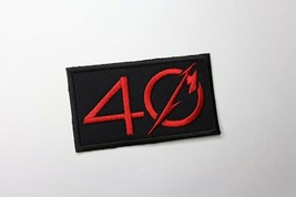 Lot of 3 Custom Metallica 40th Anniversary Embroidered Patches - £15.79 GBP