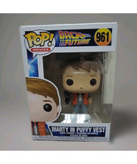MARTY IN PUFFY VEST Back to the Future Pop Movies 4&quot; Vinyl Figure 961 Fu... - $10.92