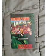 Donkey Kong Country SNES Super Nintendo Manual Instruction Booklet - £6.73 GBP