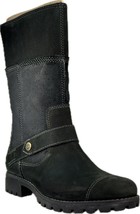 TIMBERLAND ATRUS Women&#39;s 8&quot; Black Nubuck Pull-on Boots Size 5.5, 26668 - £57.41 GBP