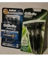 2 Gillette Mach3 Disposable Razors Sensitive Comfortable Smooth Shave/3 Sensor C - $17.99