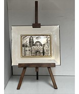 Saad Judaica 925 Sterling Jerusalem Old City Wall Israel 4.5&quot;X4” On Ease... - $908.65 MXN