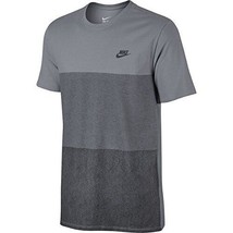 Nike Mens Tonal Colorblock T-Shirt Size Large Color Grey - £67.70 GBP