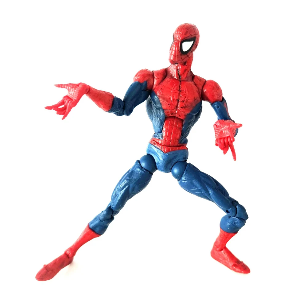 Toybiz Marvel Legends Classic Amazing Spiderman Peter Parker &quot; Action Figure - £18.99 GBP