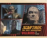 Star Trek The Next Generation Villains Trading Card #73 Gul Madred - $1.97