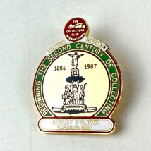 Vtg 1886-1987 Coca-Cola Collectors Club Beginning The 2nd Century of Collect PIN - £13.91 GBP