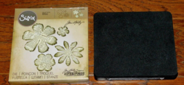 Lot 2 Sizzix Tim Holtz BIGZ Die Tattered Florals &amp; Flowers 3-D 656640, 656545 - £22.15 GBP