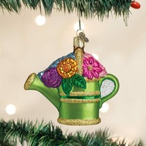 Old World Christmas Watering Can Gardening Blown Glass Christmas Ornament 32044 - £15.85 GBP