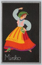 Minko Portugal Costumes Minhota No.69 Colorful Postcard N24 - £10.51 GBP