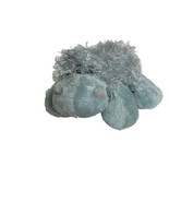 Ganz Webkinz Hippo Plush Light Blue NO Code 8&quot; Fuzzy Hair HM009 Stuffed ... - $8.74