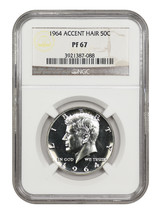 1964 50C NGC PR67 (Accented Hair) - $178.24