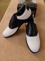TZ GOLF - FootJoy Men&#39;s DryJoys Spiked Golf Shoes Size 10.5 M Style #53407 - $88.48