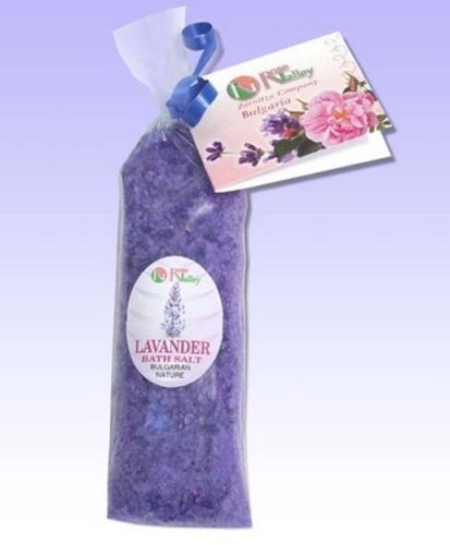ROSE VALLEY BATH SALTS WITH LAVENDER ESSENTIAL OIL &amp; POMORIE LYE 100 gr ... - $3.95