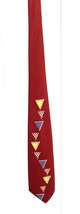 1950&#39;s VINTAGE Swing Era NECKTIE TIE Acetate Print Yankee Cravat Zoot Su... - $929.58 MXN