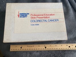 American Cancer Society Professional Education Slide Colorectal 1984 Cod... - £65.72 GBP
