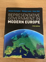 Representative Government in Modern Europe by Laver, Gallagher and Mair... - £43.21 GBP