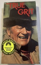 True Grit (VHS, 1989) John Wayne Glen Campbell VCR Tape Color 1969 NEW SEALED - £5.94 GBP