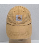 Carhartt Brown Strapback 100% Cotton Outdoor Hat Cap Youth Size OSFM - $271.55 MXN