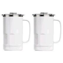 ORCA Stein Pearl White 28oz Stainless Steel Insulated Mug TumblerHandle ... - $51.23