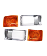 fits International 4900 Truck Headlight Bezel &amp; Turn Signal Blinker Set ... - $106.45 CAD