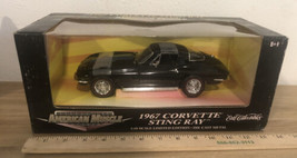 Vtg  American Muscle 1967 Corvette Sting Ray 1:18 Limited Edition Die Ca... - $117.60